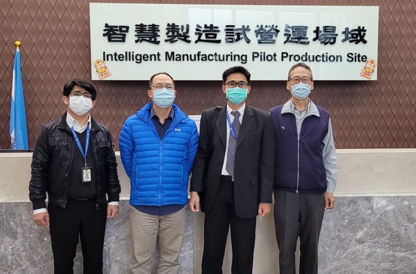 Kunjungan ke ITRI - Intelligent Manufacturing Pilot Production Site 