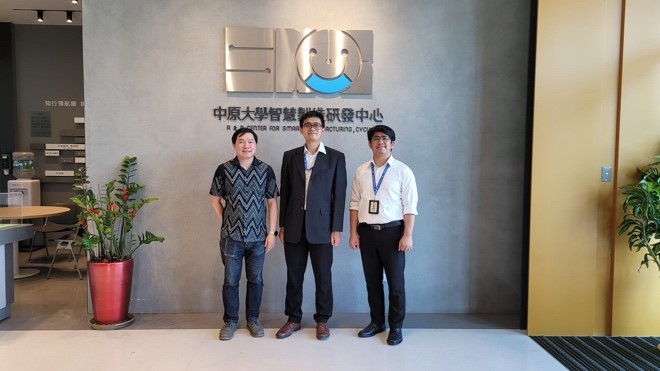Kunjungan ke R&D Center for Smart Manufacturing – Chung Yuan Christian University