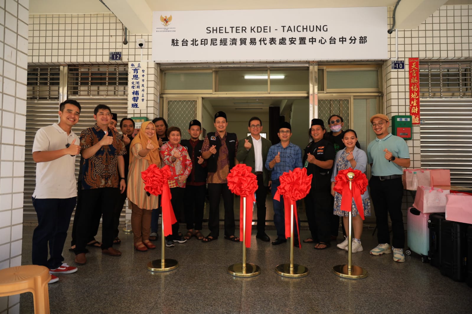 Perluas Jangkauan Perlindungan WNI/ PMI, KDEI Taipei Resmikan Shelter Taichung