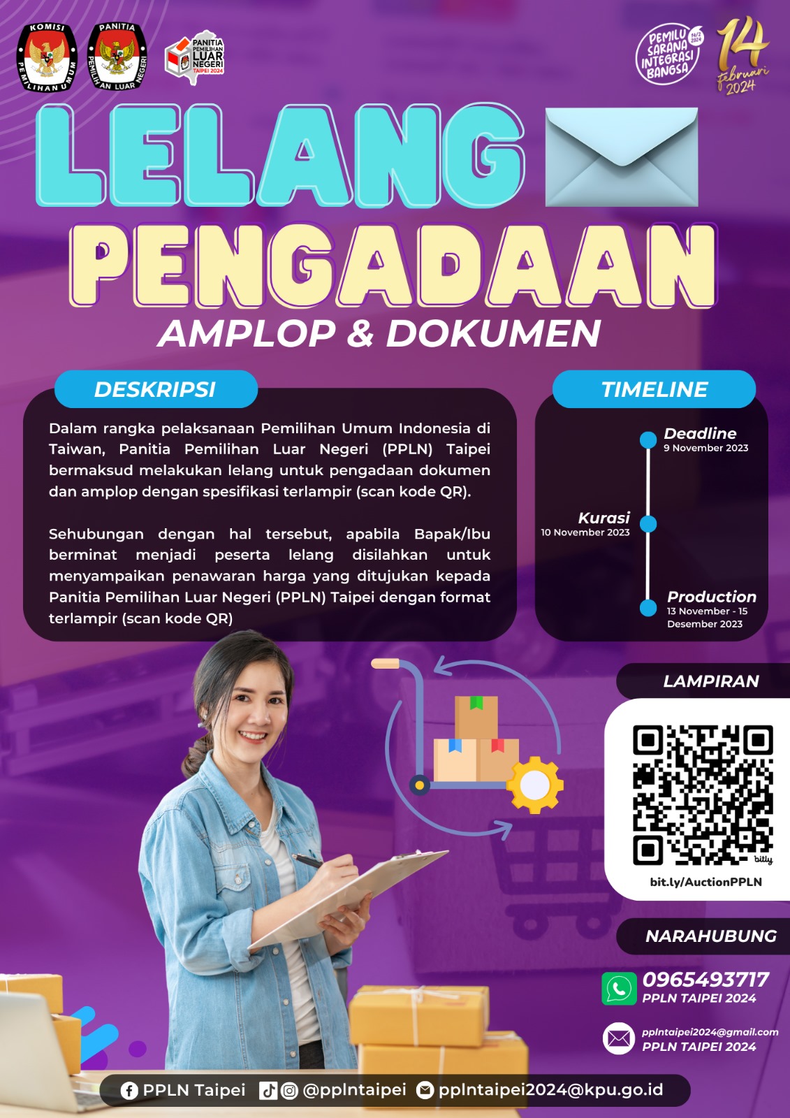LELANG PENGADAAN AMPLOP DAN DOKUMEN