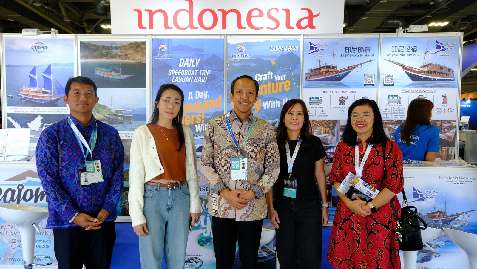 Spot-spot Diving Terbaik Indonesia Dipamerkan di DRT Show Taiwan