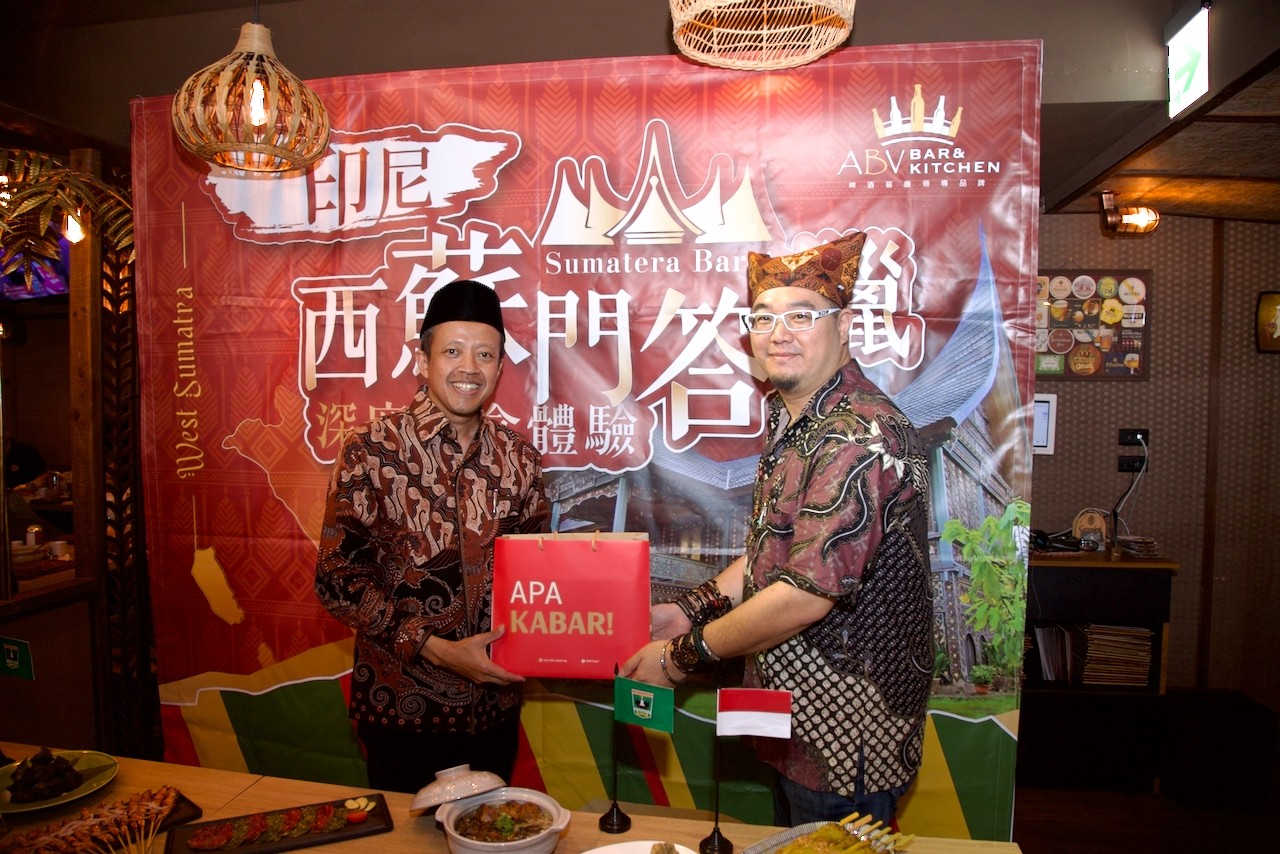 Merasakan Cita Rasa Nusantara: Menu Sumatera Barat Hadir di Taiwan melalui Kolaborasi dengan ABV Bar & Kitchen