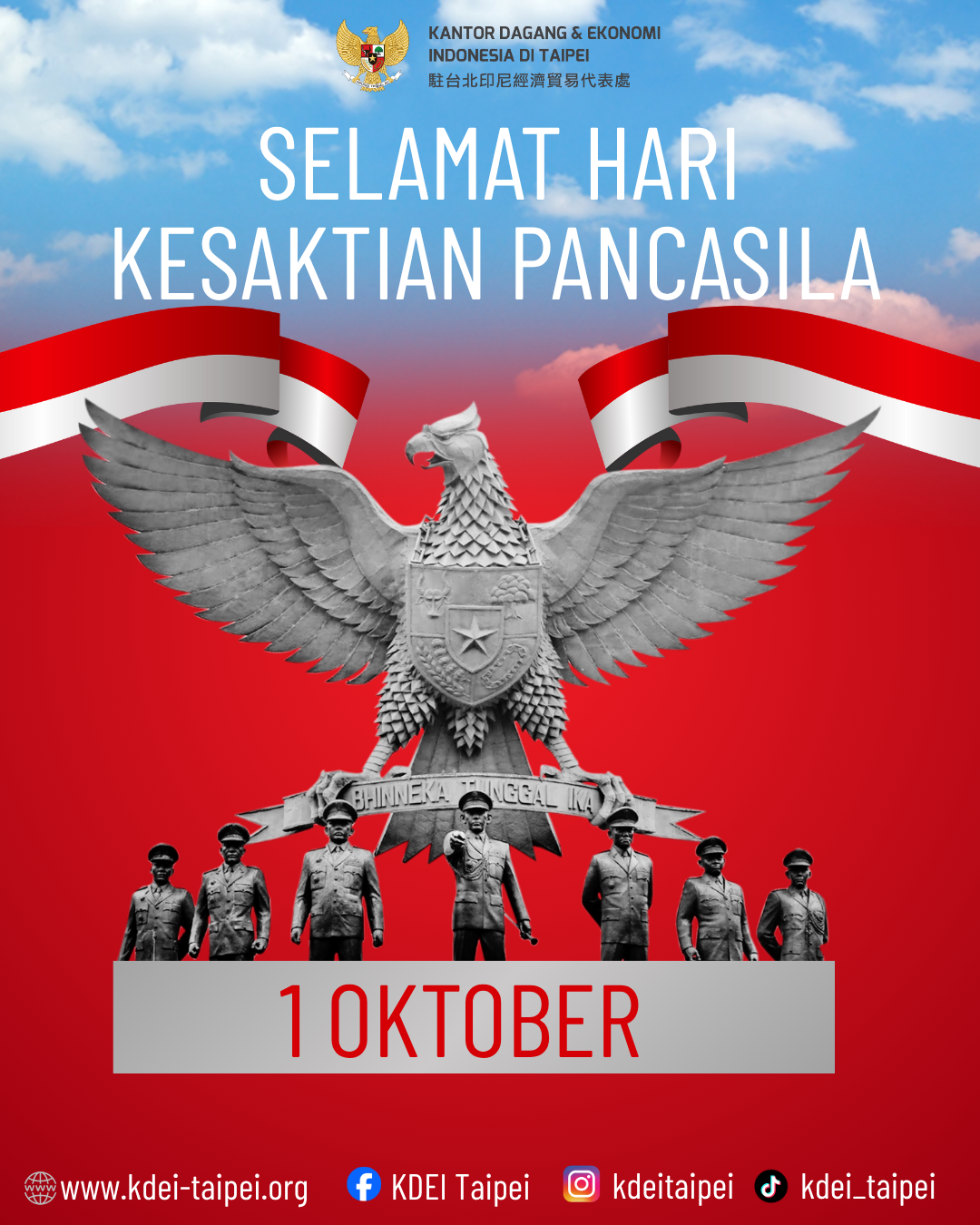 Selamat Hari Kesaktian Pancasila 01 Oktober 2025