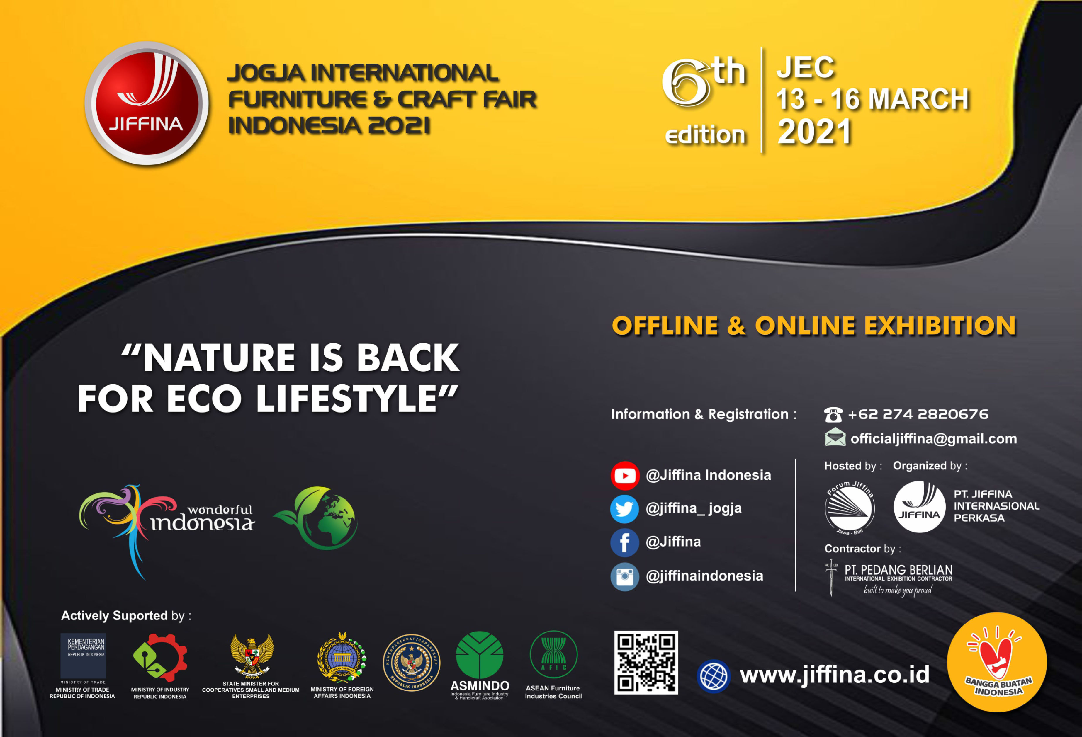  Jogja International Furniture & Craft Fair 2021