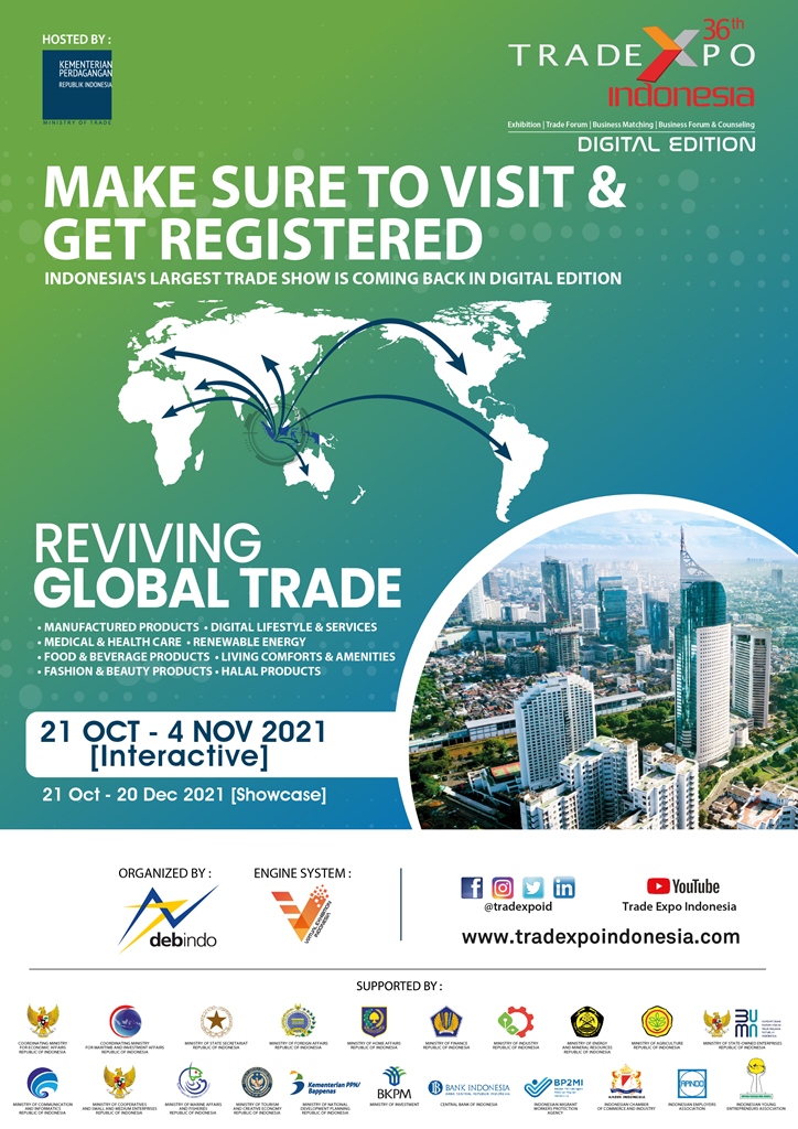 Trade Expo Indonesia (TEI) ke-36 Digital Edition