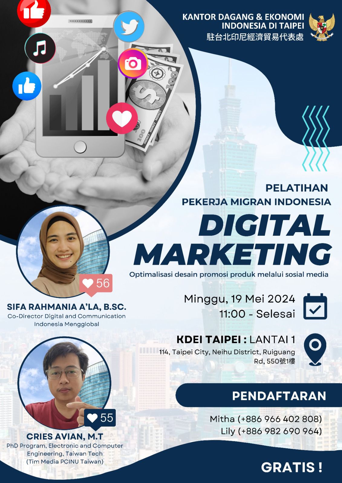  Pelatihan Digital Marketing untuk Pekerja Migran Indonesia